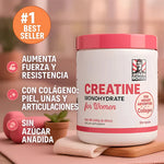 🍑🔥 CREATINE MONOHYDRATADA ORIGINAL 5 EN 1 (+COLAGENO) + Envío GRATIS 🚚🎁