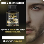 ✨NAD+ & RESVERATROL: ¡Cápsula de la Juventud!🔥